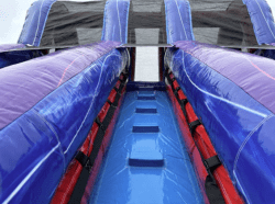 15ft Purple Double Water Slide Rental Grand Rapids 1767458975 15ft Purple Double Water Slide