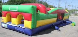 31ft long obstacle course green rental grand rapids mi 1767461041 31'L Obstacle Course (Green)