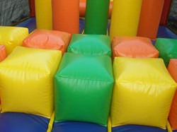 40ft obstacle course inside201 1767460698 60ft Rainbow Obstacle Course