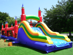 60ft rainbow obstacle course rental grand rapids 1767460698 60ft Rainbow Obstacle Course