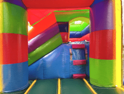 block bounce house rental in grand rapids michigan 1767629220 Block Bounce House with 2 Water Slides