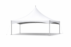 20 x 20 Tent, 6 x 8' Tables, 48 x Chairs - White
